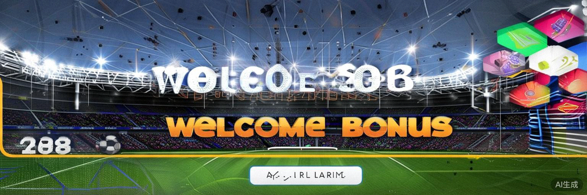 Banner promosi welcome bonus Sportsbook M88 Asia yang dapat diakses via link alternatif