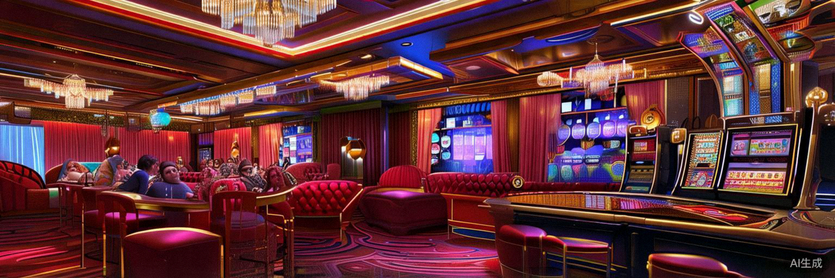 Tampilan visual pengalaman bermain premium di platform M88 Slot dan Casino